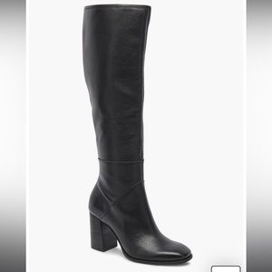 Dolce Vita Black Leather Fynn Knee High Boots Size 9 (BRAND NEW Never Worn!)